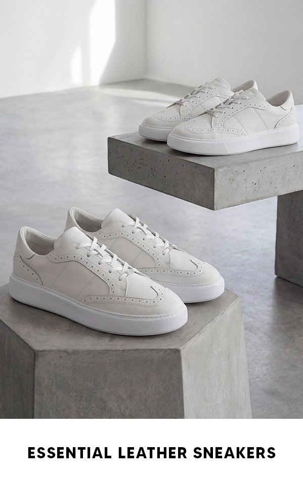 Essential Leather Sneakers