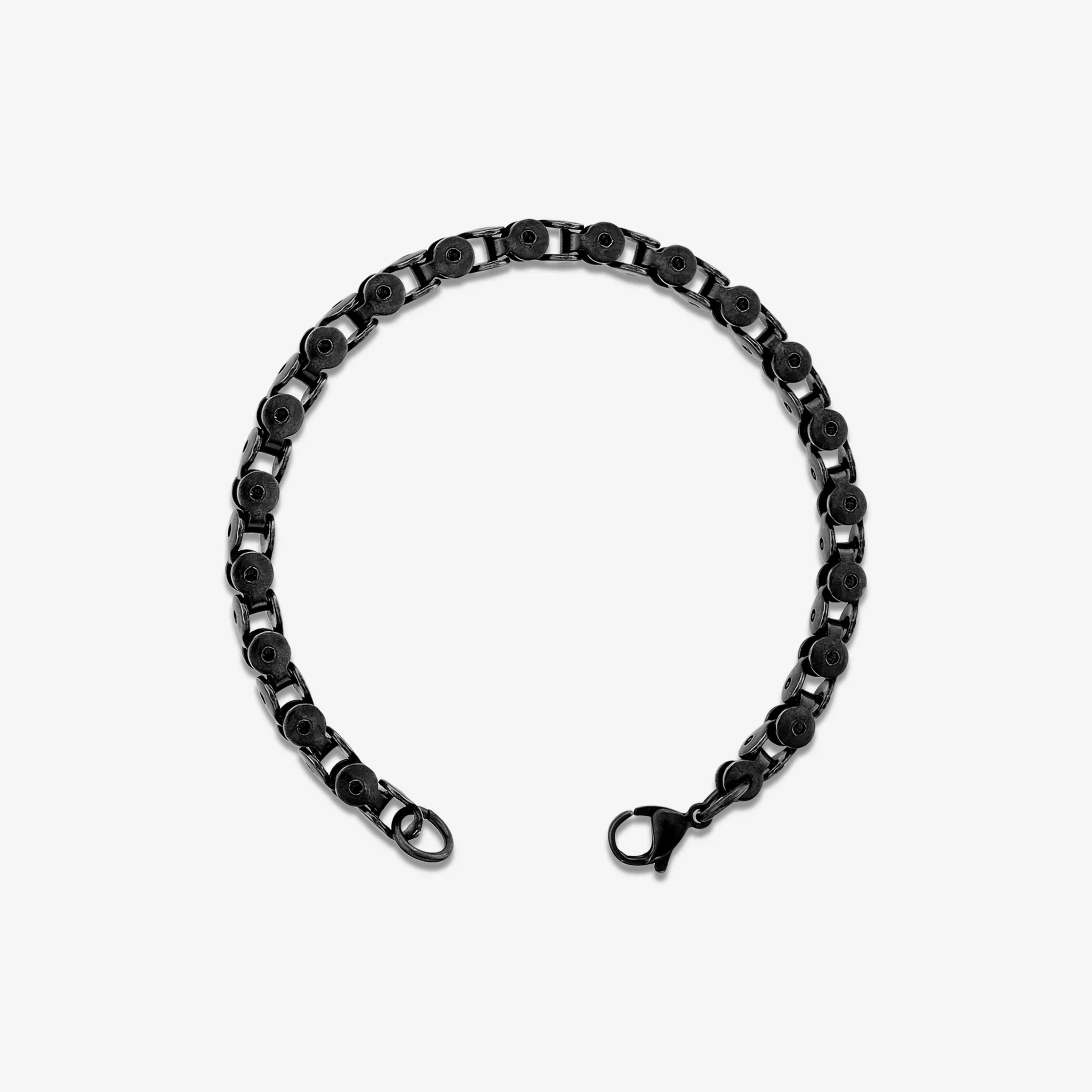 Image of Bracciale Uomo in Acciaio Maglia Veneziana