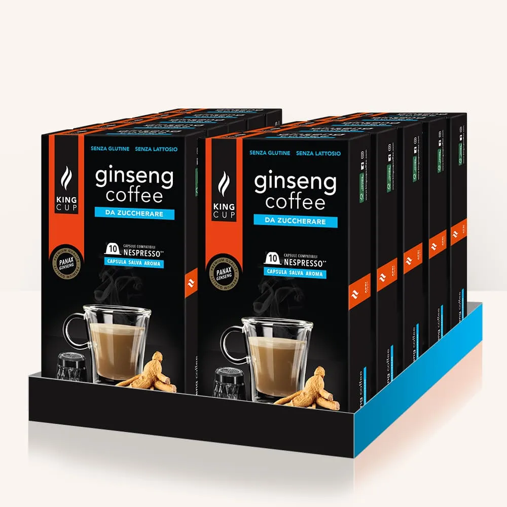 Image of 120 capsule Nespresso®* Caffè al ginseng da zuccherare