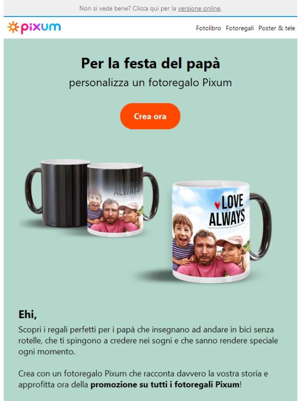 Il regalo perfetto per papà? Un ricordo creato da te! 💙
