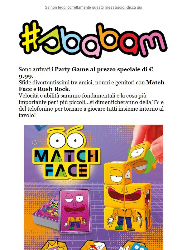 Bambiniii...Via il telefono con i nuovi Party Game: Match Face e Rush Rock