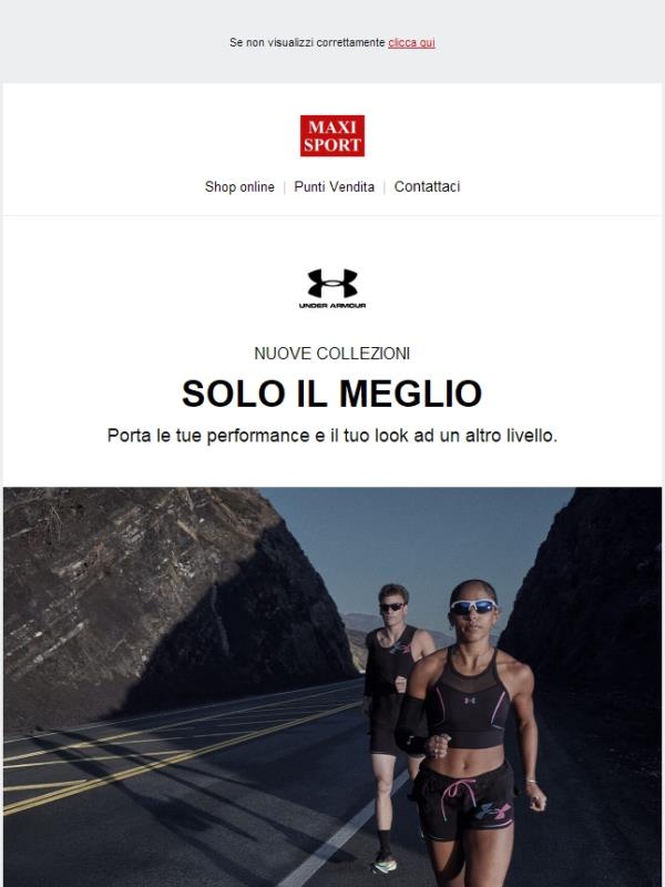 🚀 Supera i tuoi limiti con le nuove collezioni Under Armour