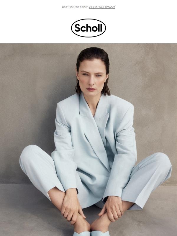 A touch of light blue