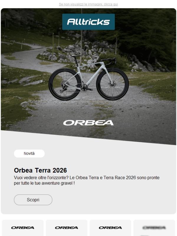 Pronto a esplorare oltre i confini? Scopri l’Orbea Terra 2026