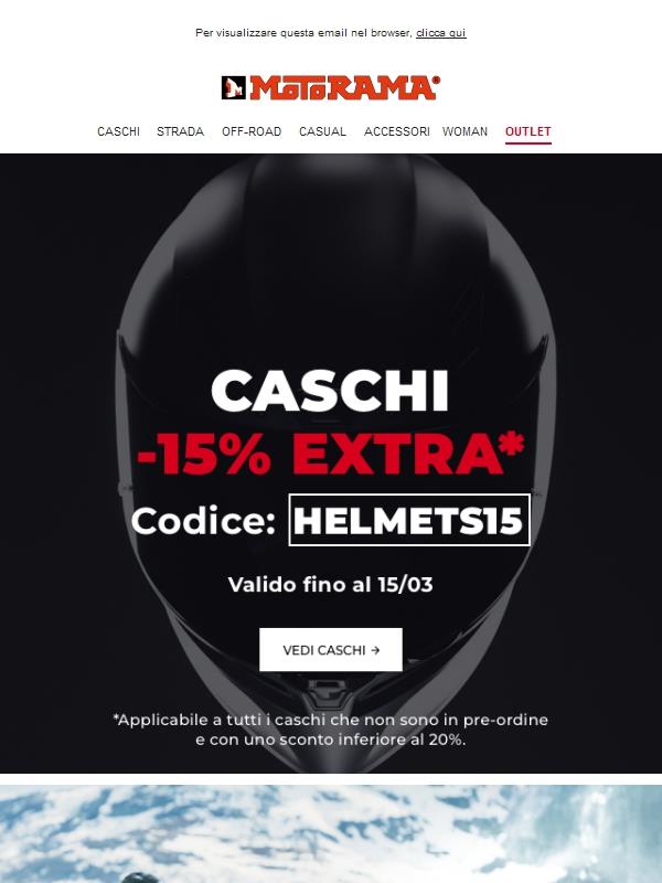 –15% extra sui CASCHI con questo codice 🔥
