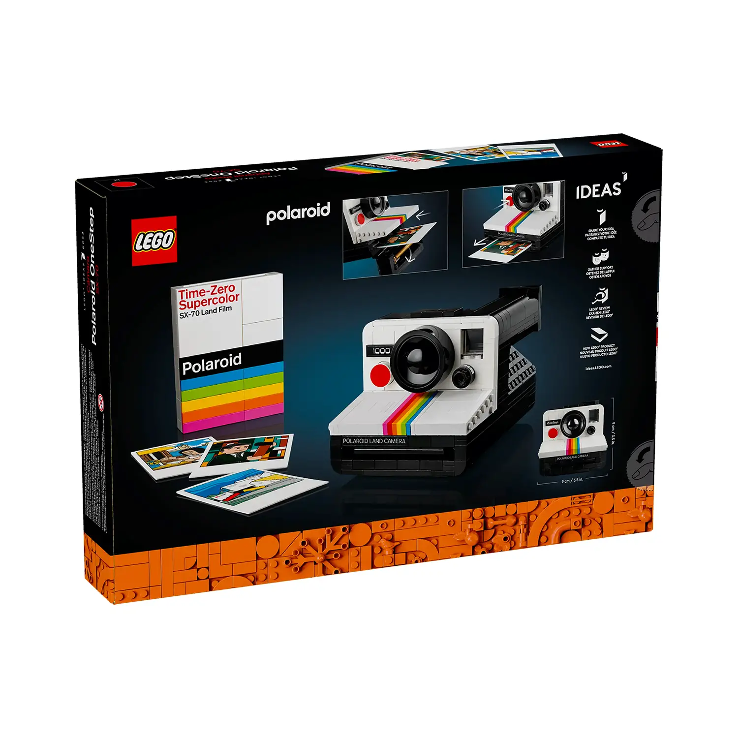 Lego Ideas - Fotocamera Polaroid OneStep SX-70 21345