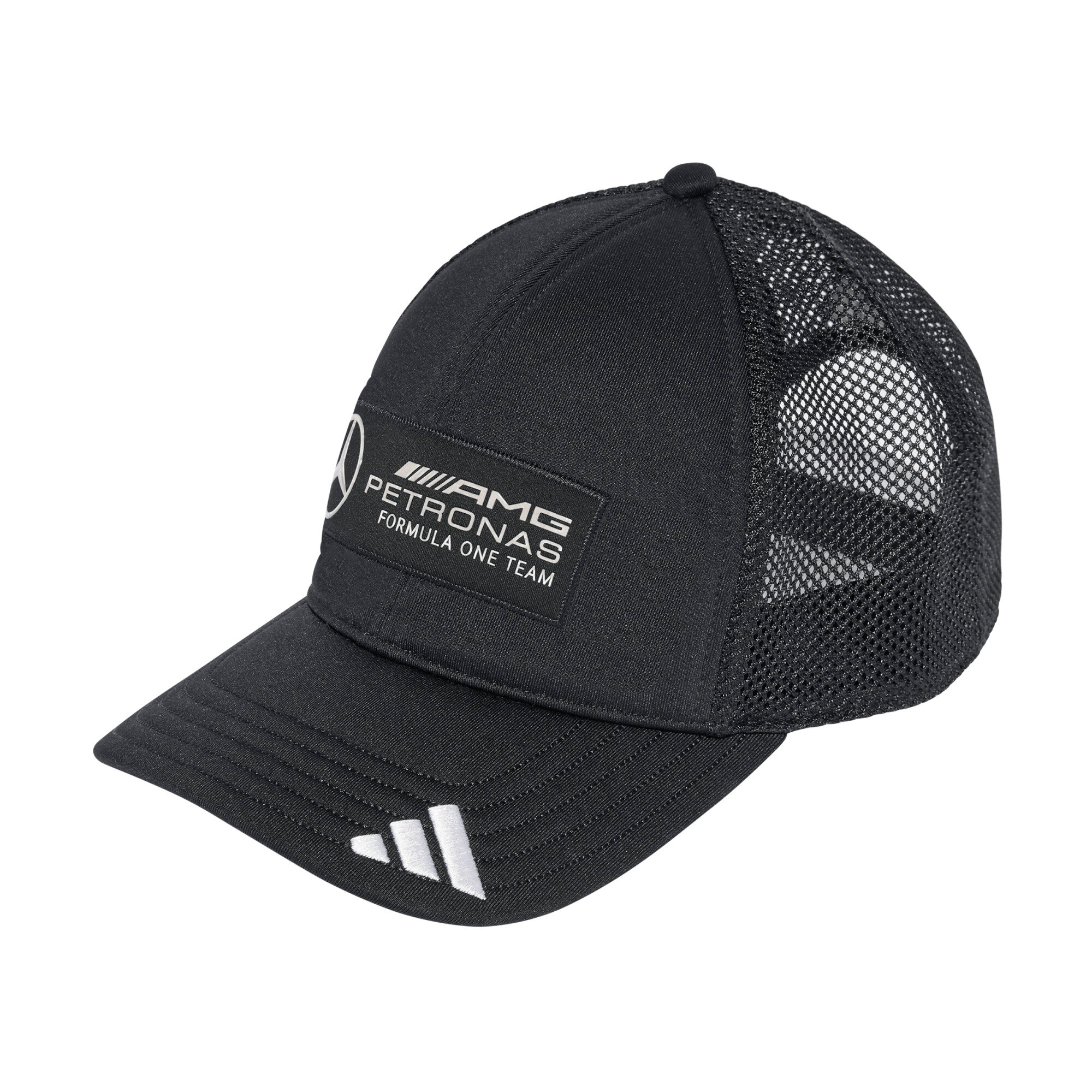 Cappellino Trucker Mercedes AMG Petronas adidas F1 Team - Nero