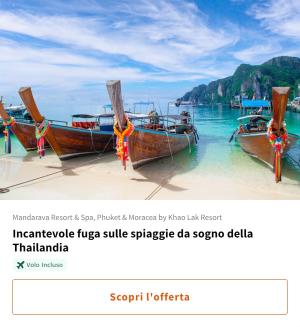 Incantevole fuga sulle spiaggie da sogno della Thailandia