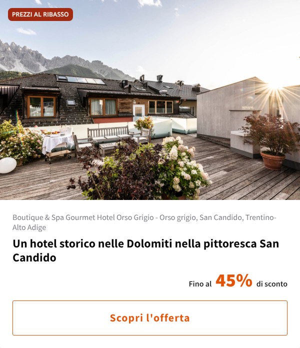 Un hotel storico nelle Dolomiti nella pittoresca San Candido