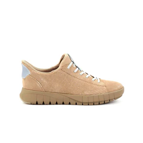 Geox Sneakers Donna Flextride Plus FastIn in Camoscio Crema