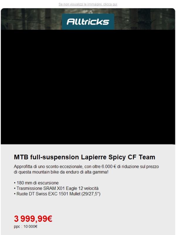 Lapierre Spicy CF Team: la tua MTB da Enduro a un prezzo imbattibile !