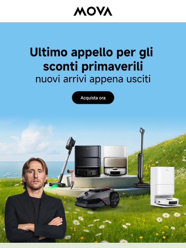⚡ Ultimo appello per gli sconti primaverili: nuovi arrivi appena usciti