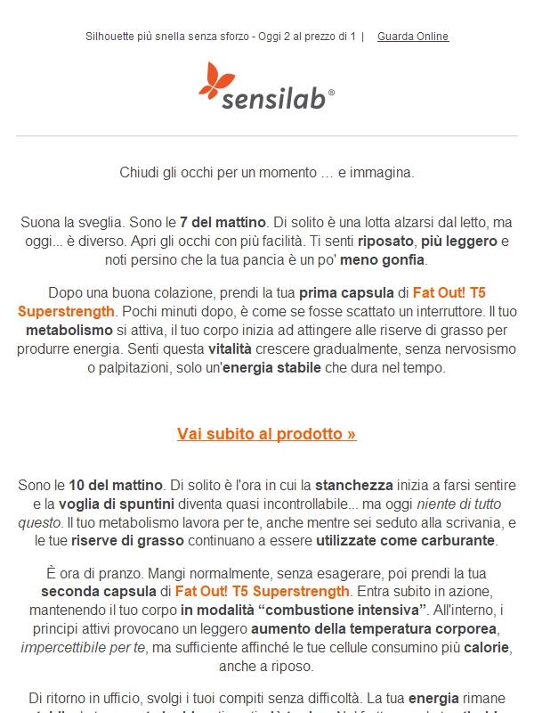 Immagina poter bruciare i grassi 24 ore su 24🔥