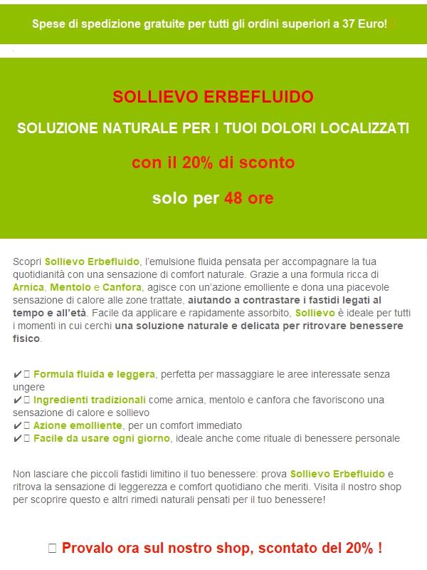 Sollievo Erbefluido, il tuo alleato contro i dolori quotidiani 🌿