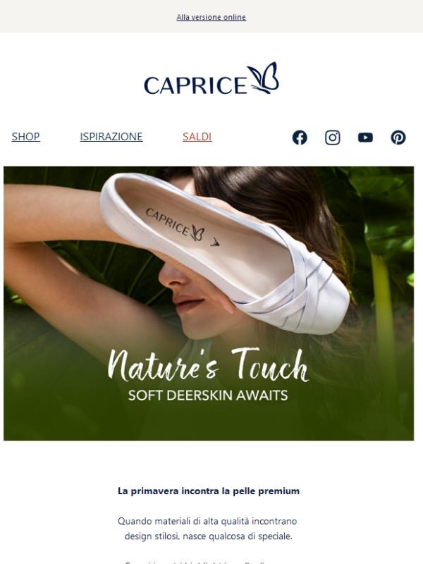 💫 La primavera diventa morbida: pelle di cervo