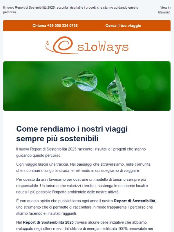 Come rendiamo i nostri viaggi sempre più sostenibili