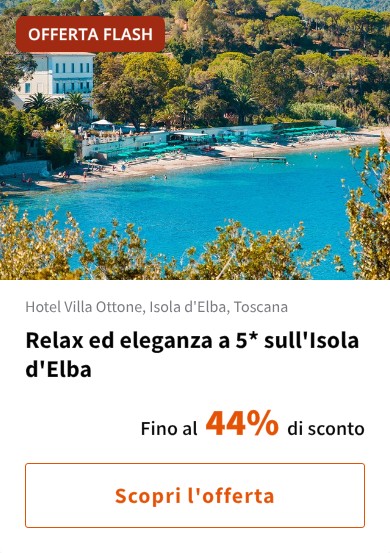 Relax ed eleganza a 5* sull'Isola d'Elba