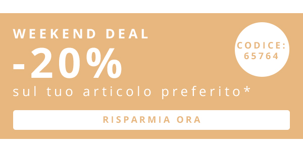 -20% sul tuo articolo preferito