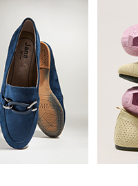 Mocassini Jana Softline vegani in similpelle scamosciata con larghezza H