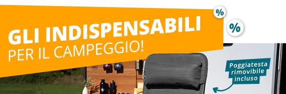 Gli indispensabili del campeggio