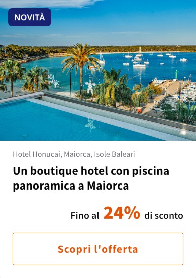 Un boutique hotel con piscina panoramica a Maiorca