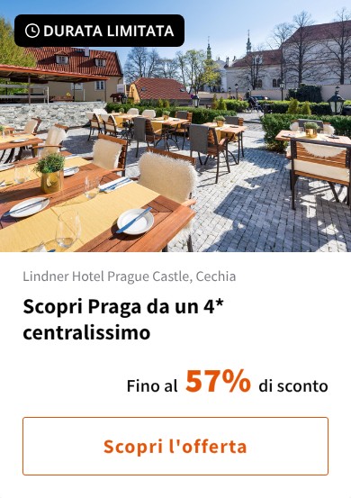 Scopri Praga da un 4* centralissimo