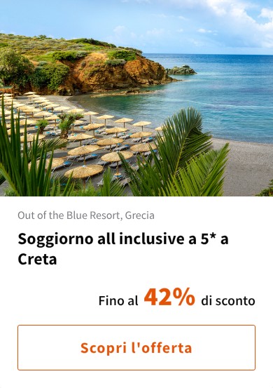 Soggiorno all inclusive a 5* a Creta