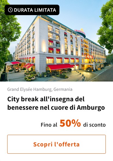 City break all'insegna del benessere nel cuore di Amburgo