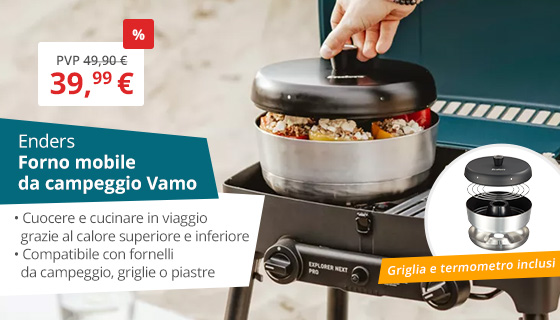 Forno mobile da campeggio Vamo