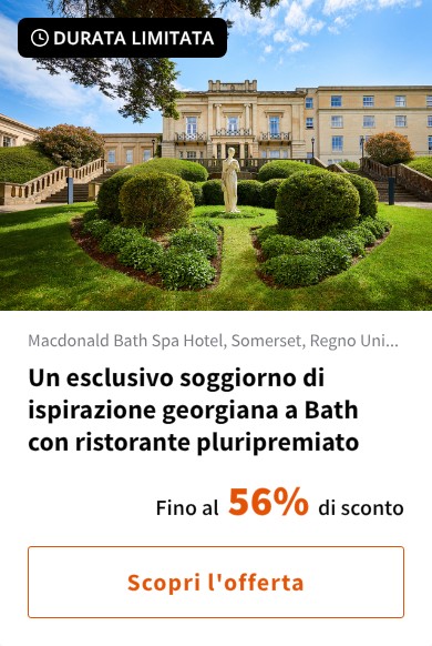 Un esclusivo soggiorno di ispirazione georgiana a Bath con ristorante pluripremiato
