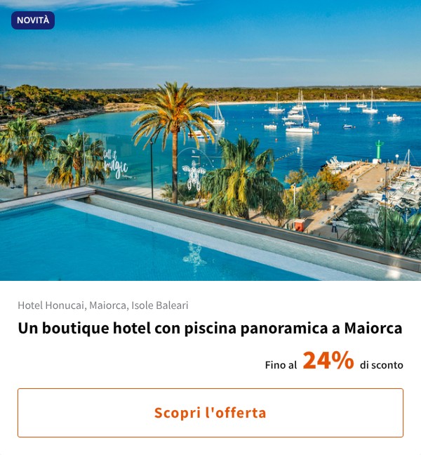 Un boutique hotel con piscina panoramica a Maiorca
