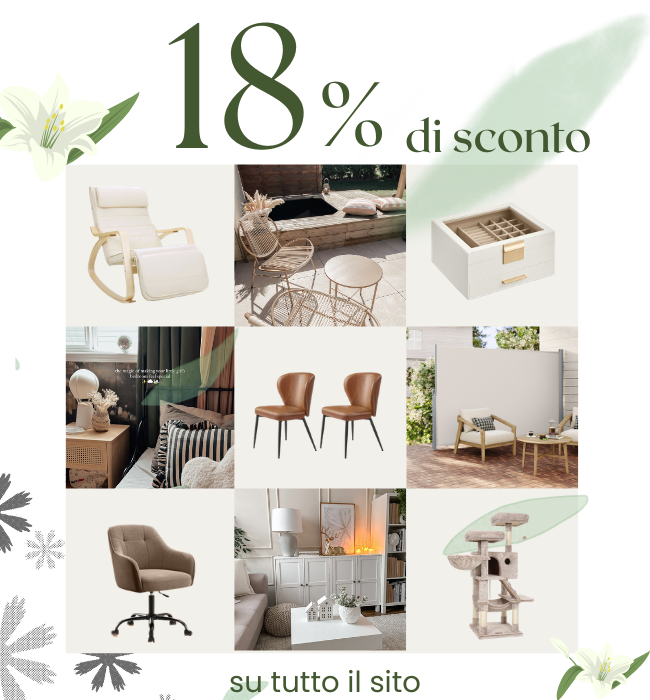 Primavera di rinnovamento, sconto del 18% su tutto