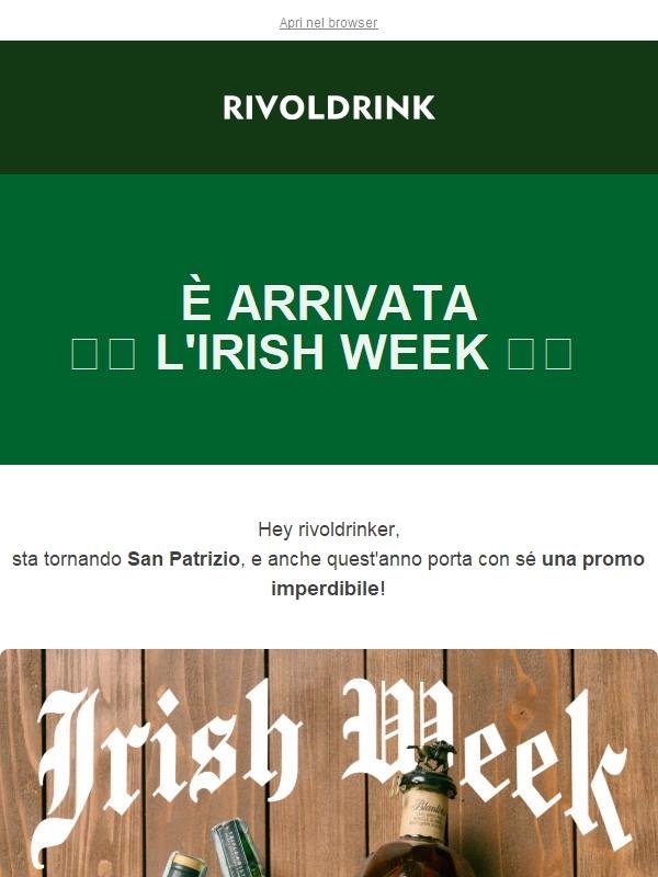☘️ È arrivata la Promo Irish Week
