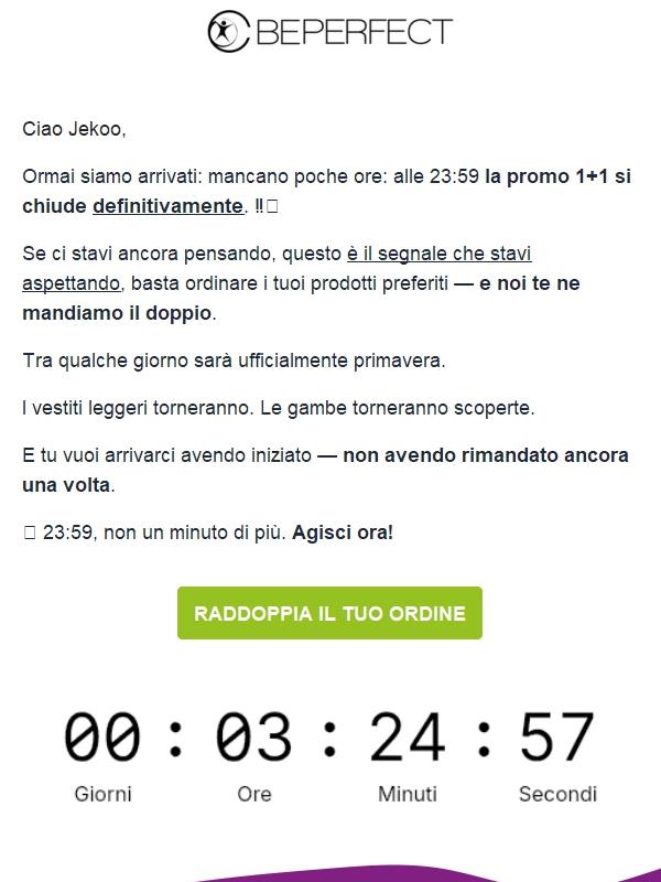 🕛 Ultime ore — la promo chiude stanotte
