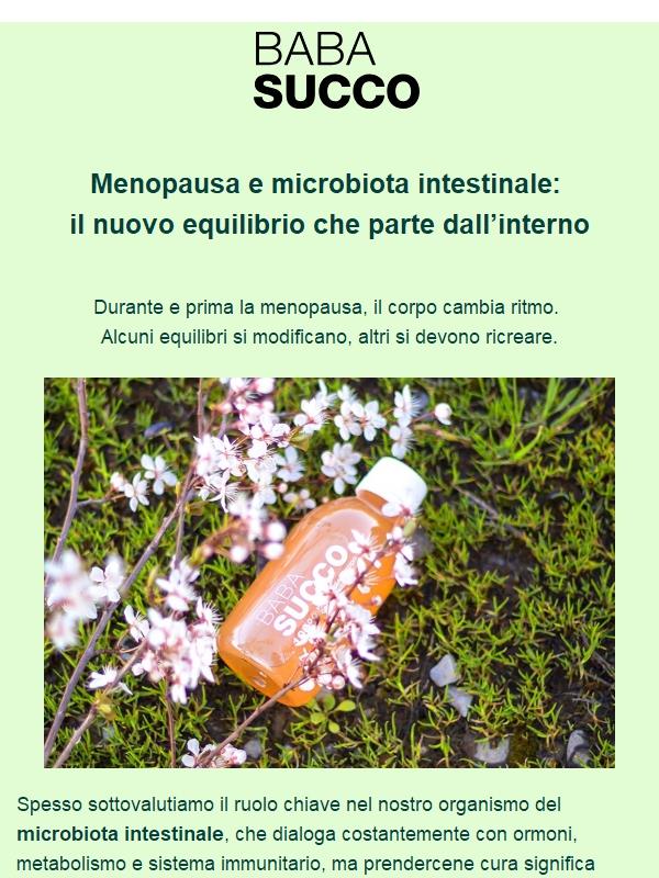 Menopausa e intestino: riparti dall'interno 🌿