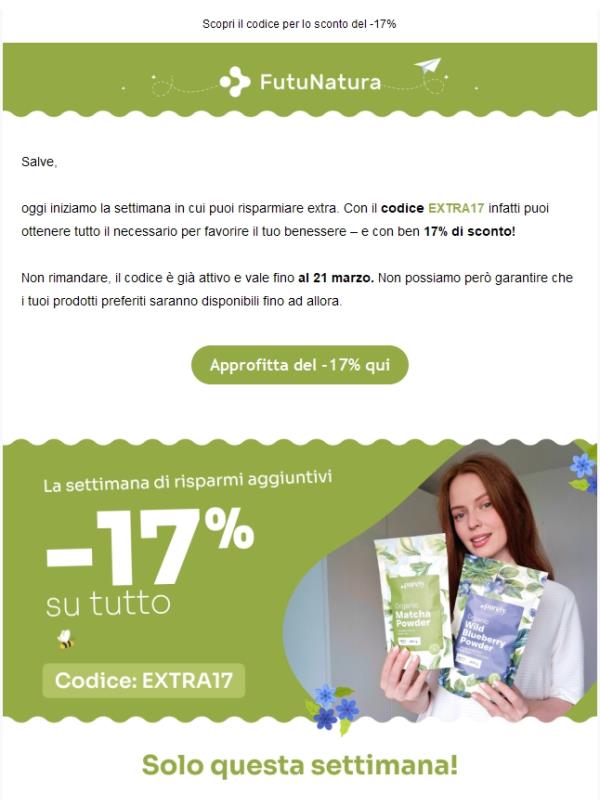 Settimana di risparmi extra 🤩