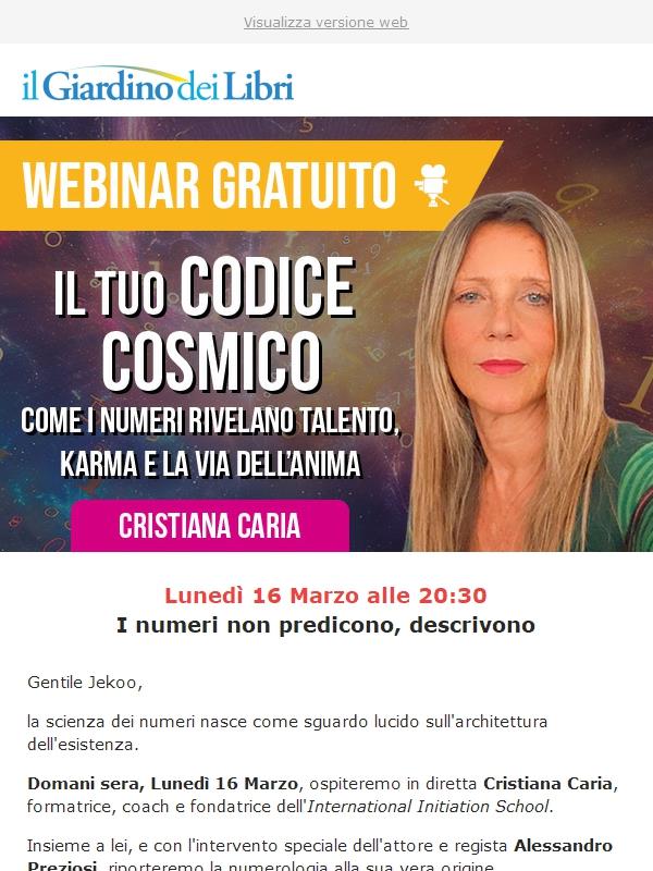 [Webinar] La Numerologia nascosta nella tua Data di Nascita e nel tuo Nome
