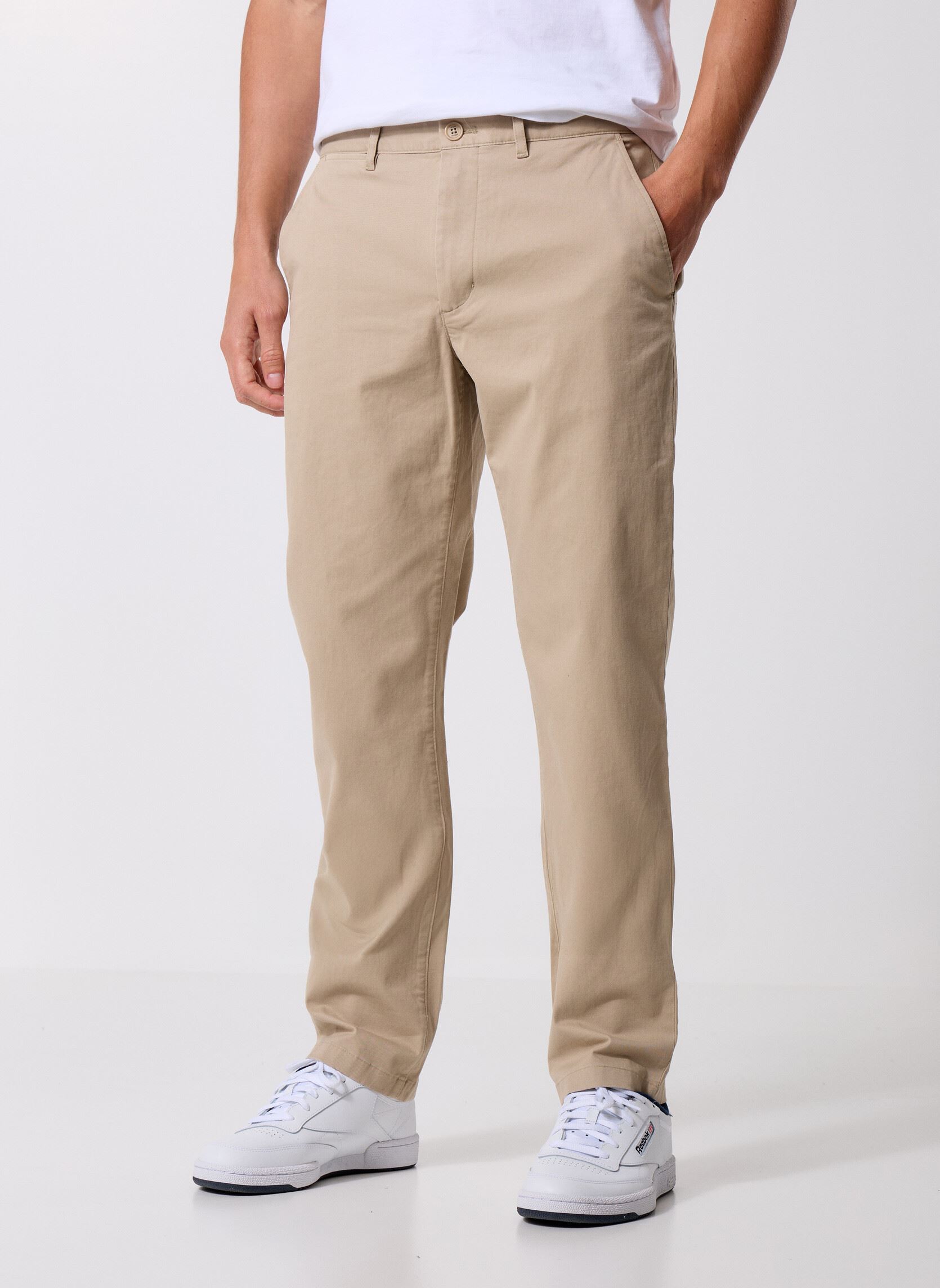 Tommy Hilfiger Pantalons chino Pantalon chino - Core Denton Essentia MW0MW41993 homme beige