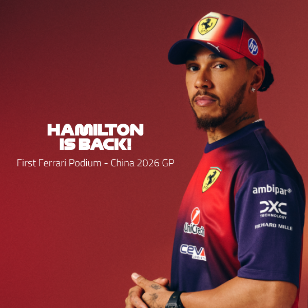 Lewis Hamilton back on the podium