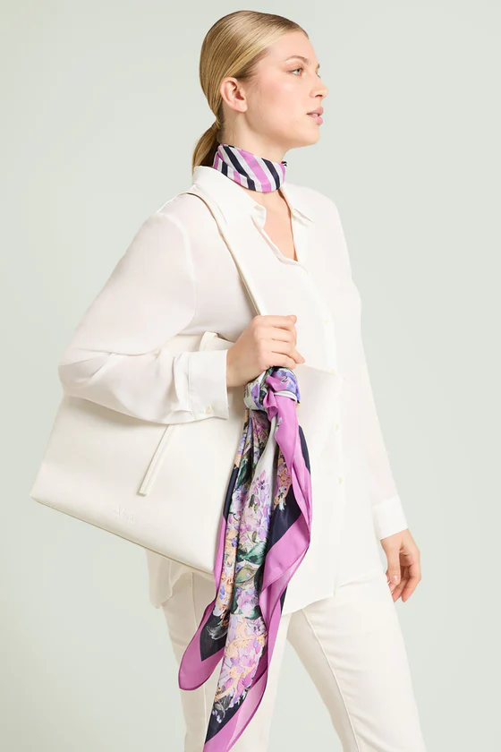 FOULARD E SCIARPINA IN MISTOSETA