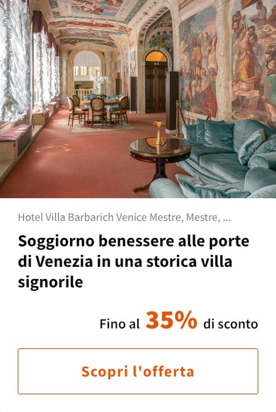 Soggiorno benessere alle porte di Venezia in una storica villa signorile