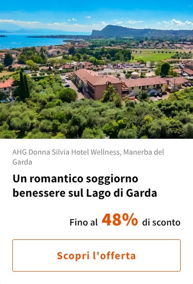 Un romantico soggiorno benessere sul Lago di Garda