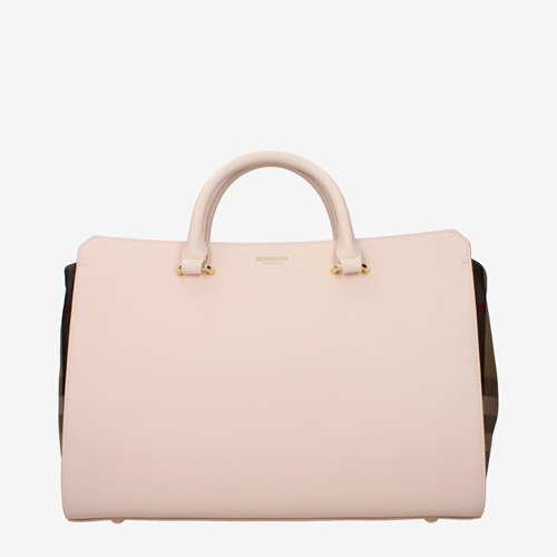 Burberry Handbags Women Leather Pink/Cameo