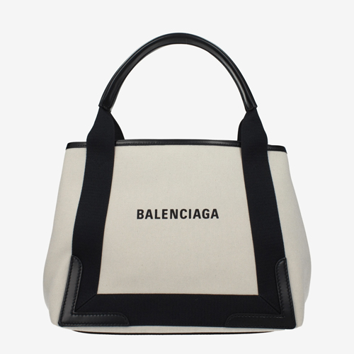 Balenciaga Handbags Women Fabric Beige/Black