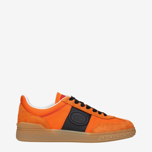 Valentino Garavani Sneakers Men Fabric Orange