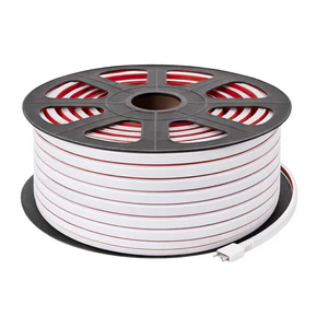 Striscia LED flessibile 12W/M 230VAC 286 LED/M SMD2025 700 Lm/M IP65 6000ºK 50 Metri