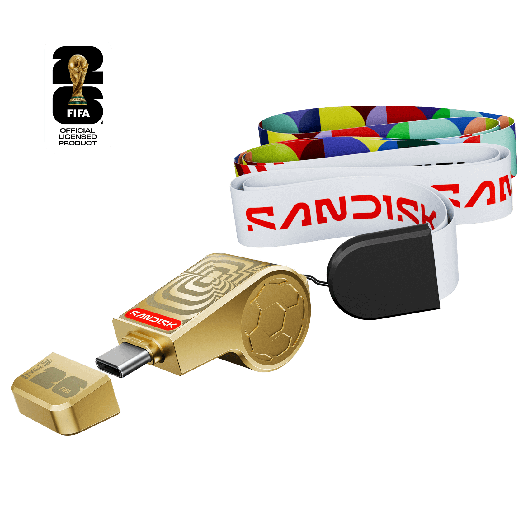 Unità flash SANDISK® USB-C™: edizione FIFA World Cup 2026™