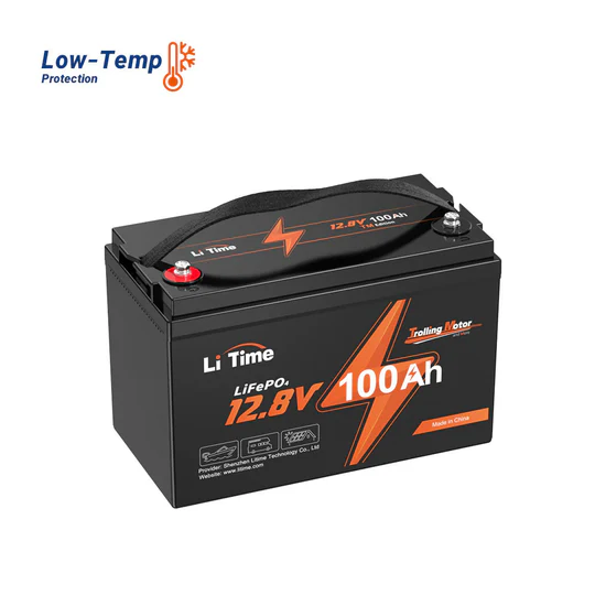 ⚡Più Venduto⚡LiTime 12V 100Ah TM Batteria Litio per Barca Motore Elettrico