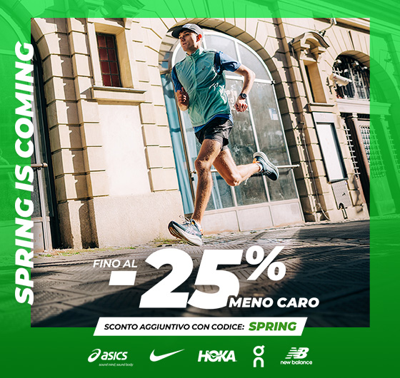 Sconto primaverile fino al 25%!