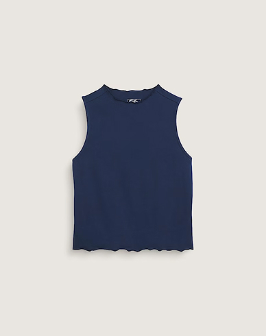 Mock Neck Tank Top